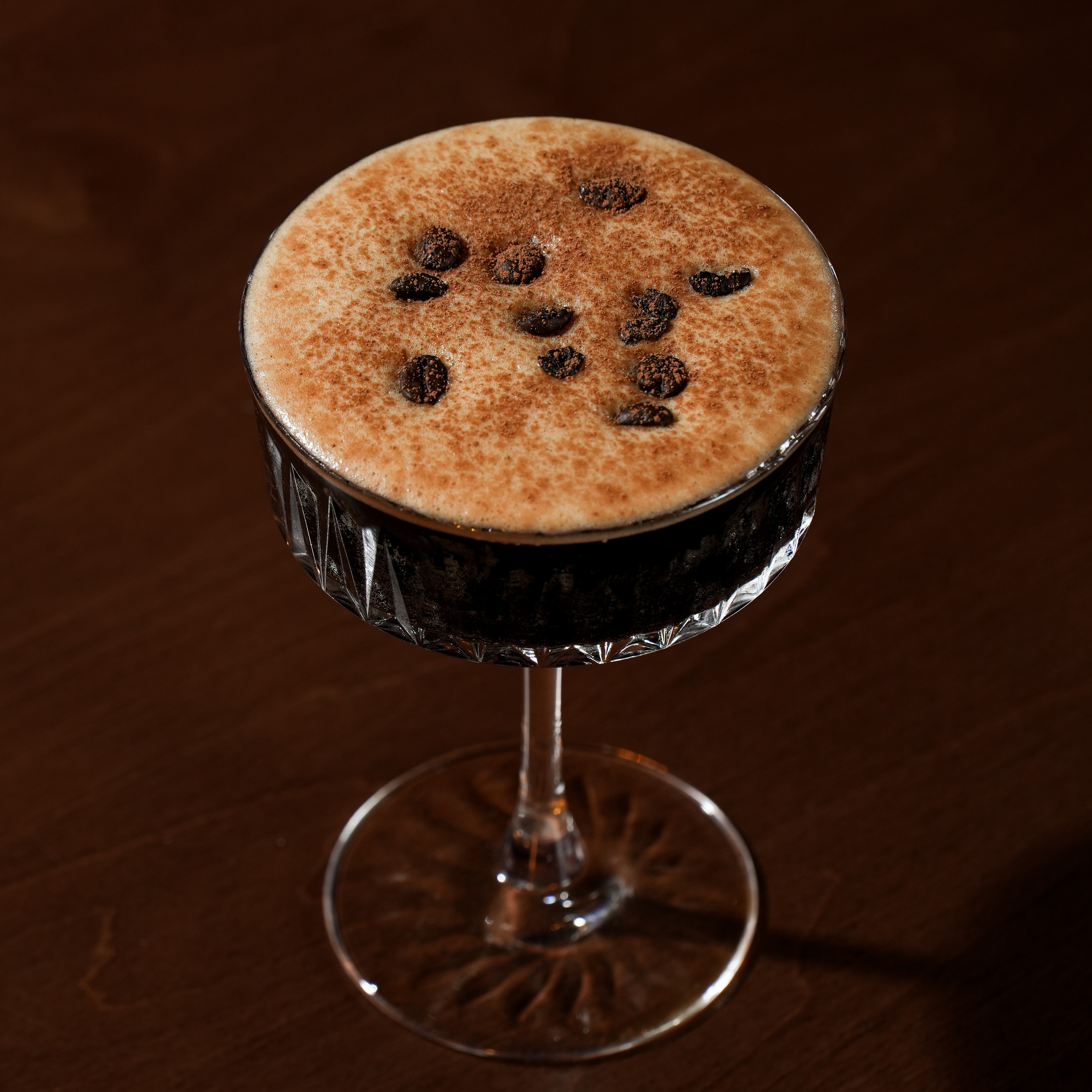 Espresso Martini — brunch cocktails plate — Brunch Cocktails at SOLENA Brunch & Bar in Corso Italia, Toronto