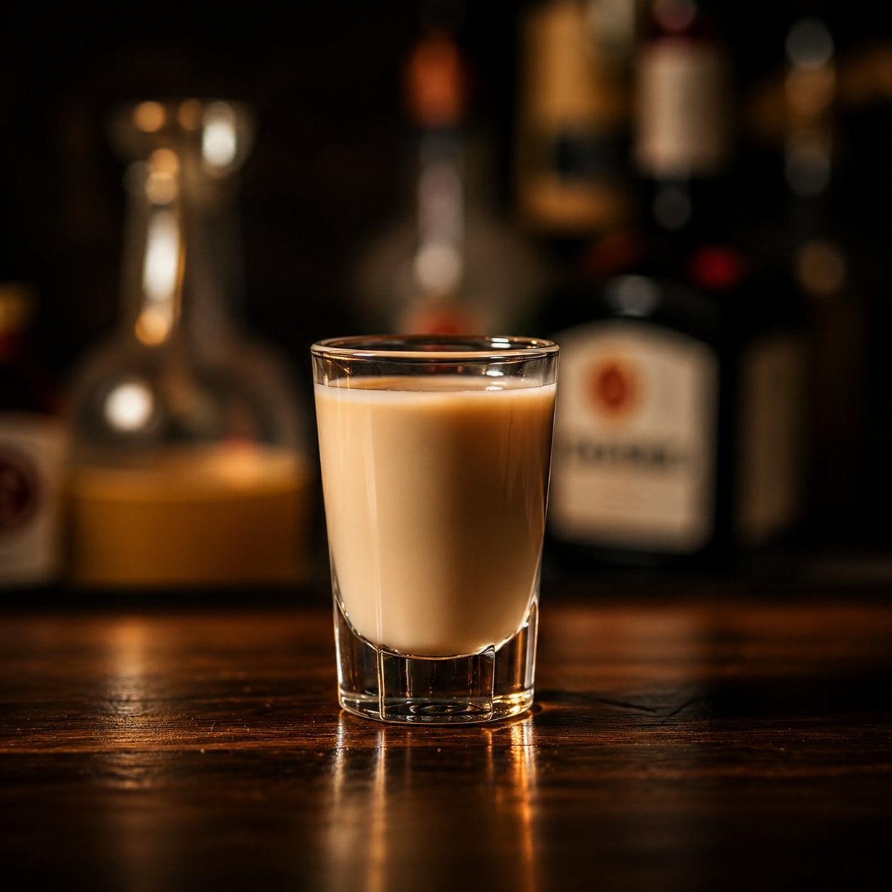 Irish Cream Liqueur — spirits & shots plate — Spirits & Shots at SOLENA Brunch & Bar in Corso Italia, Toronto