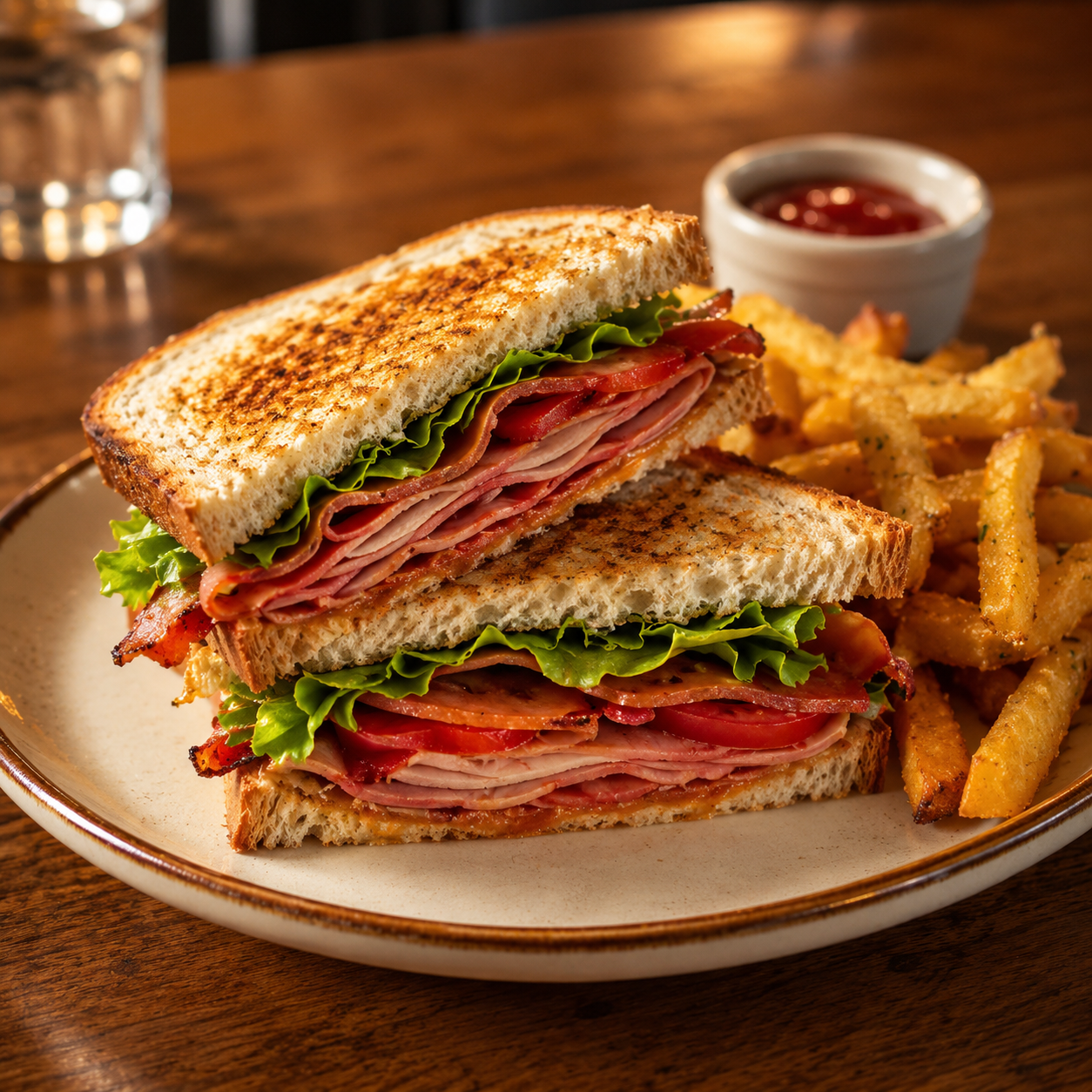 Classic BLT — Bacon, lettuce, tomato and mayo. — Handhelds at SOLENA Brunch & Bar in Corso Italia, Toronto