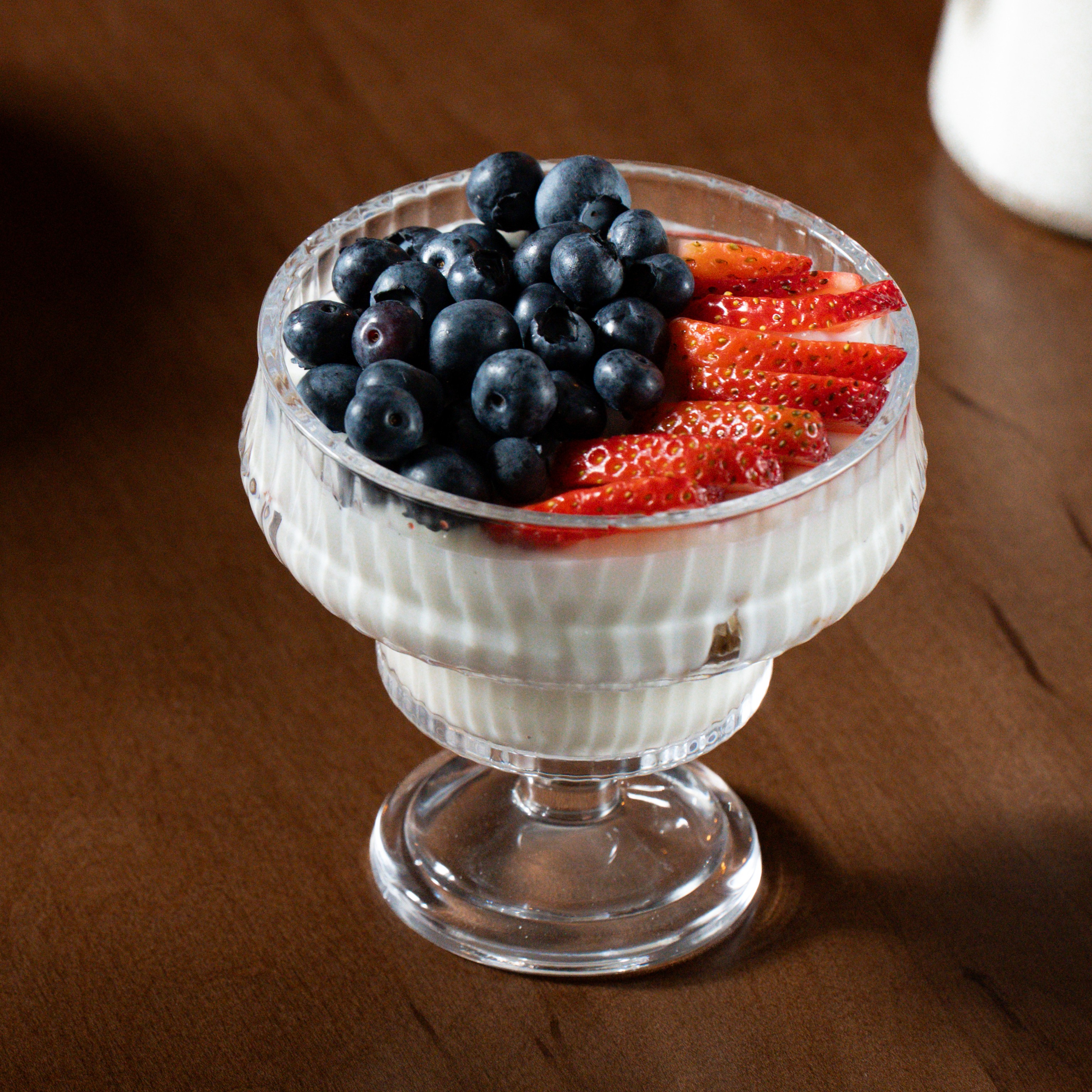 Granola Yogurt Parfait — Greek vanilla yogurt layered with granola and fresh seasonal berries. — Sweet Brunch at SOLENA Brunch & Bar in Corso Italia, Toronto