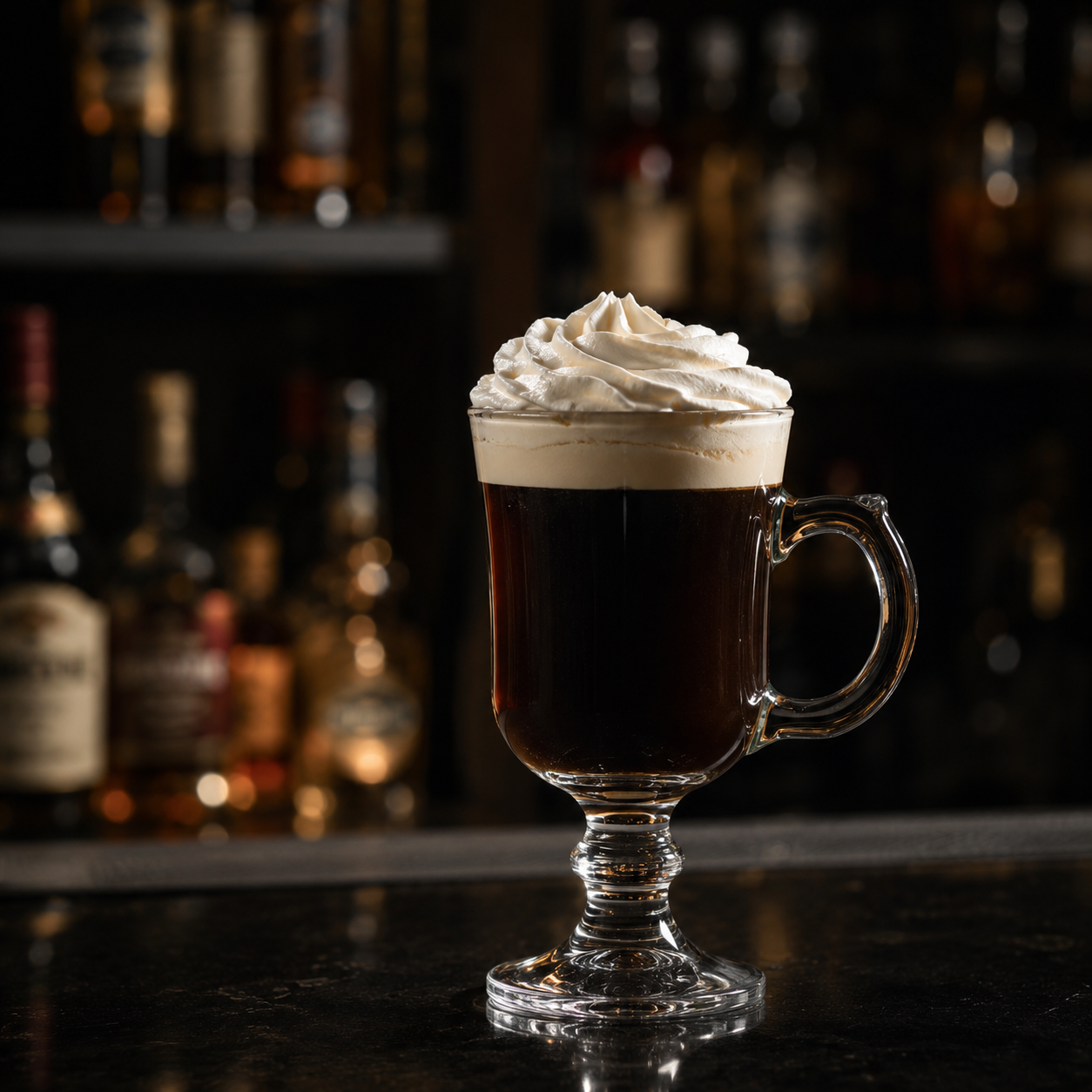 Irish Coffee — brunch cocktails plate — Brunch Cocktails at SOLENA Brunch & Bar in Corso Italia, Toronto