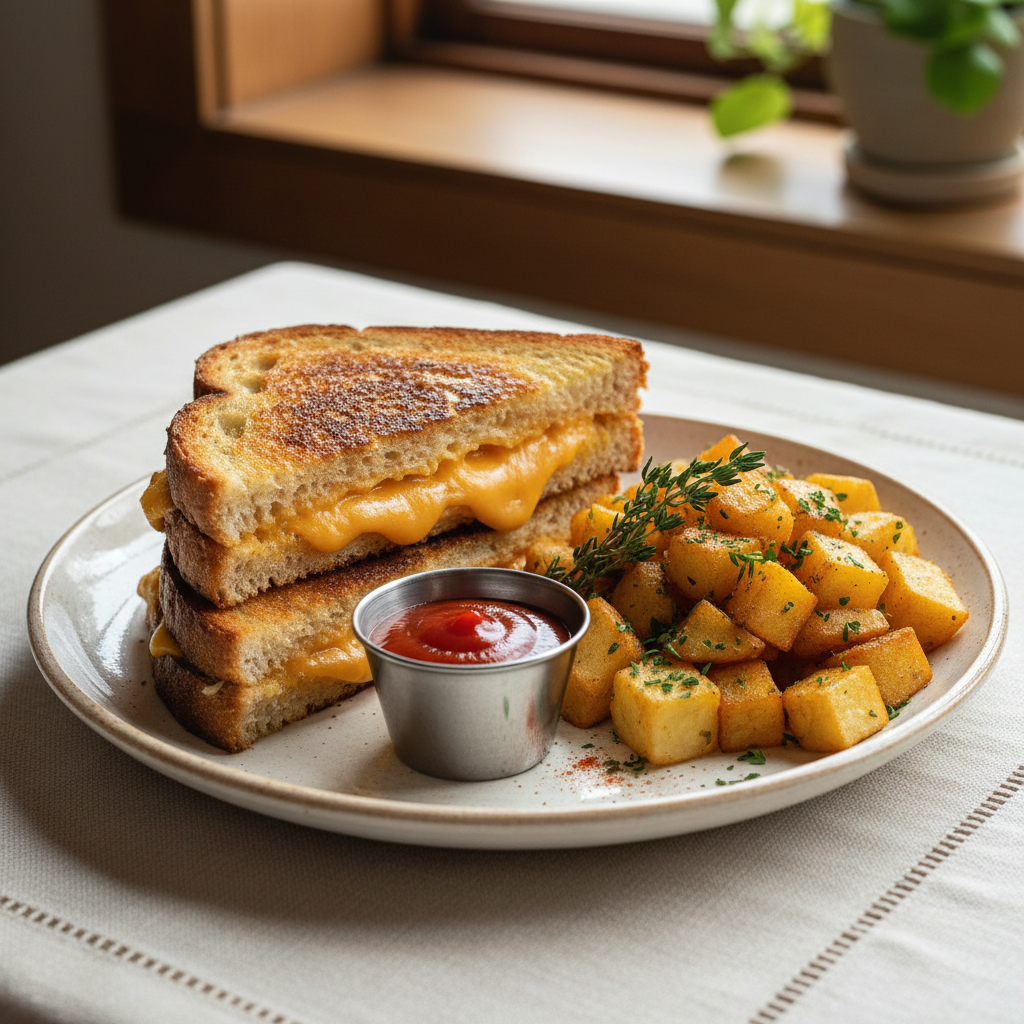 Kids Grilled Cheese Sandwich