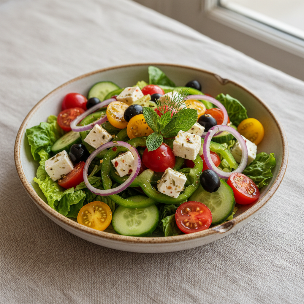 Vegan Greek Salad