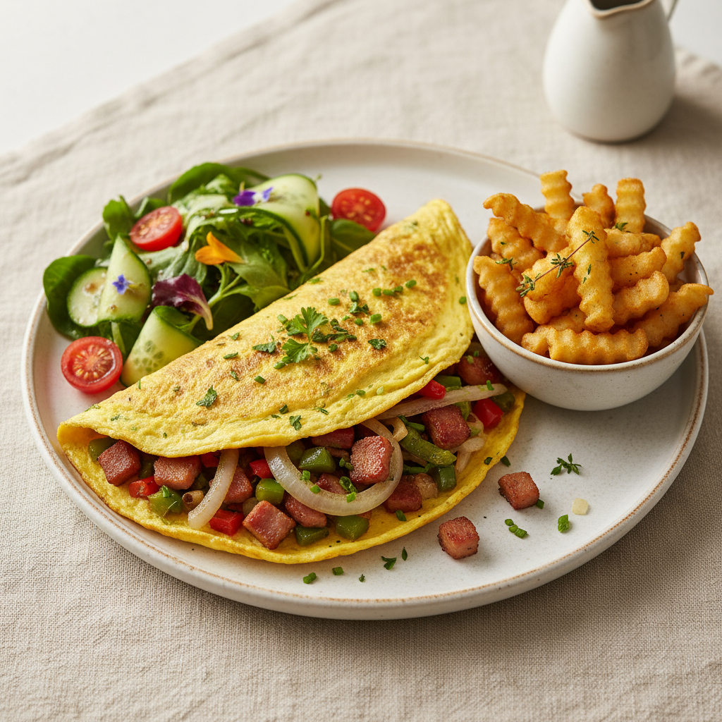 Vegan Western Omelette